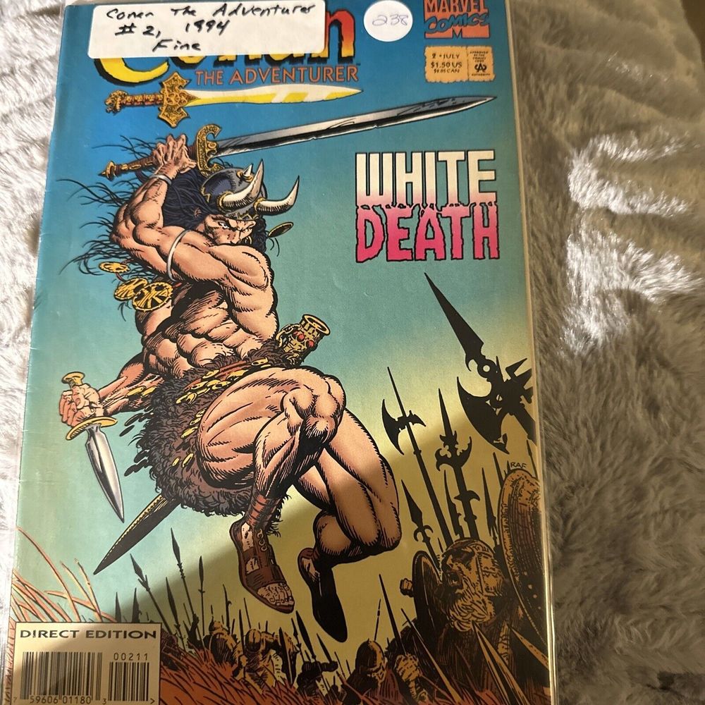 CONAN THE ADVENTURER #2 MARVEL COMIC 1994 BAGGED AND BOARDED